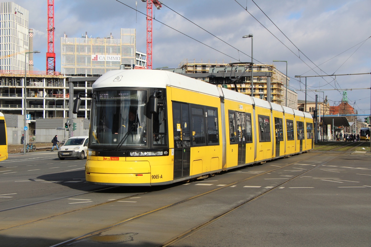 Берлин, Bombardier Flexity Berlin (GT8-08ZR/F8Z) № 9065