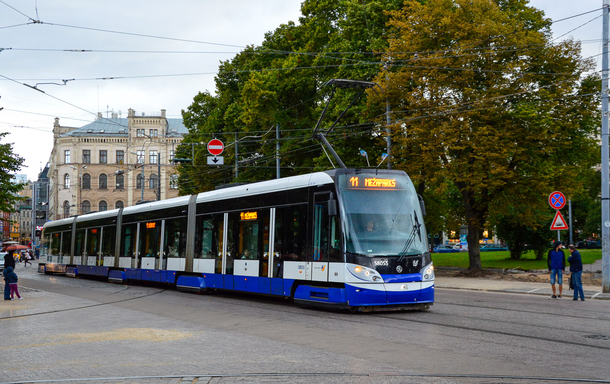 Riga, Škoda 15T1 ForCity Alfa Riga Nr. 58055