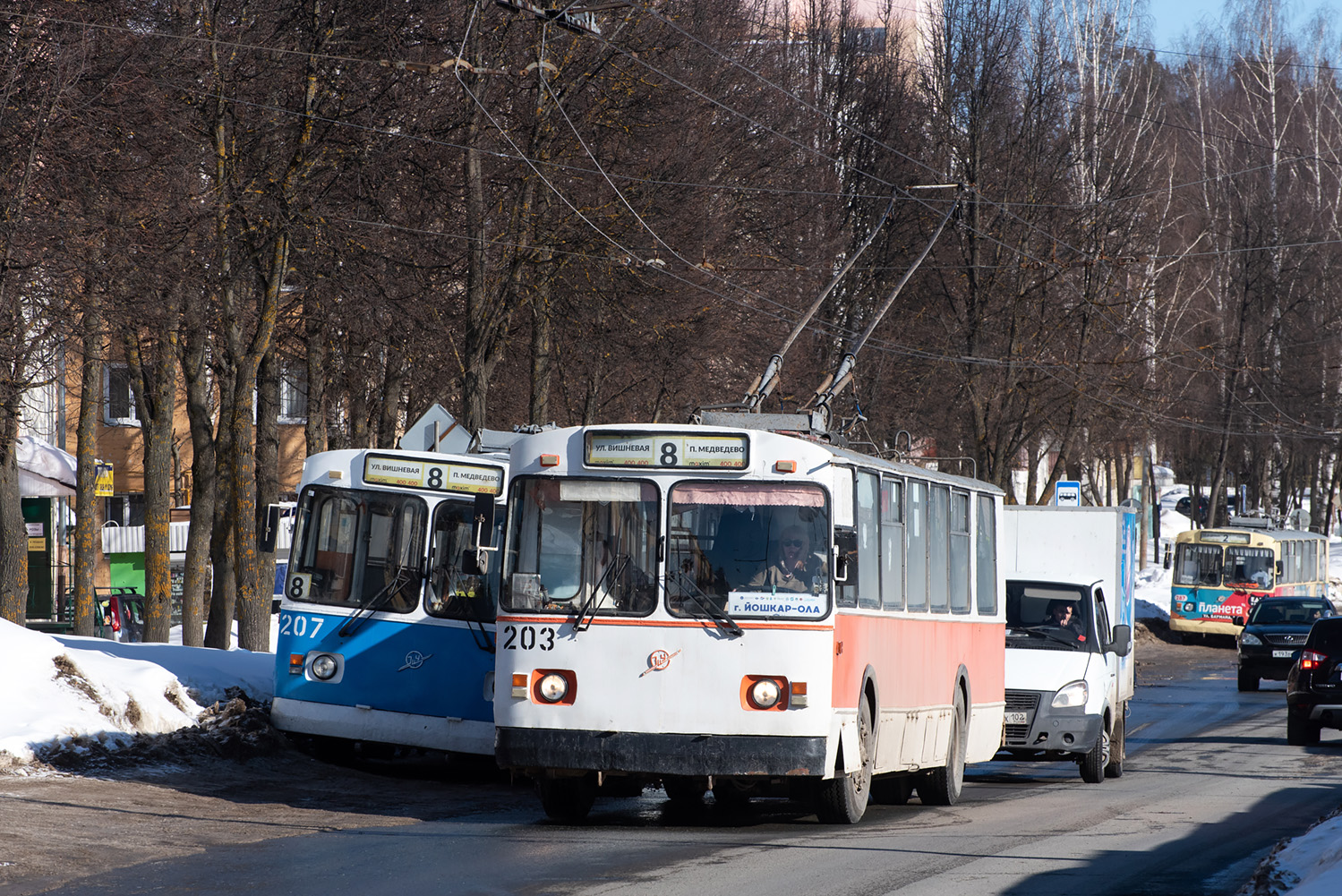 Йошкар-Ола, ЗиУ-682В-013 [В0В] № 203