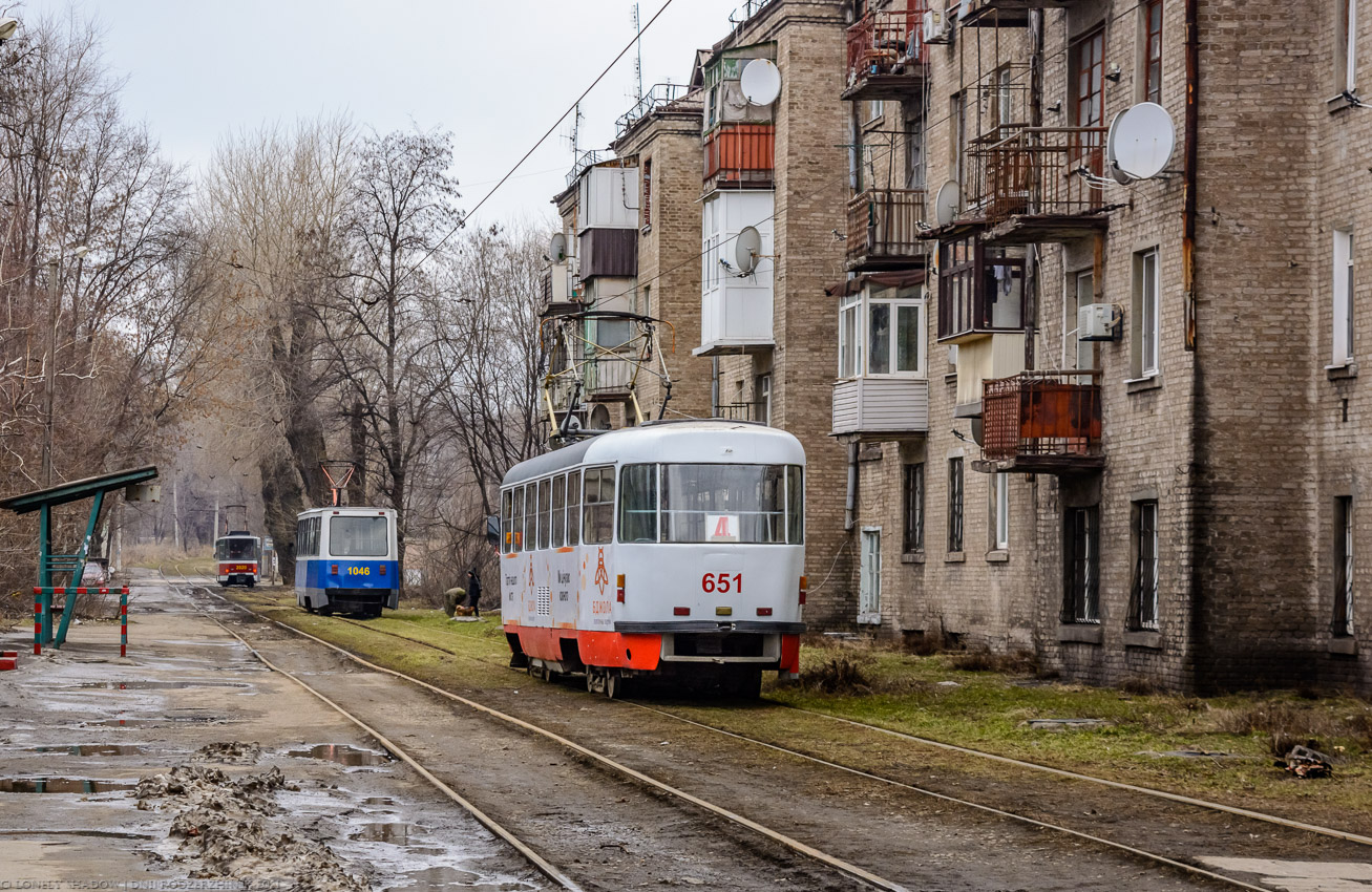 Каменское, Tatra T3 № 651