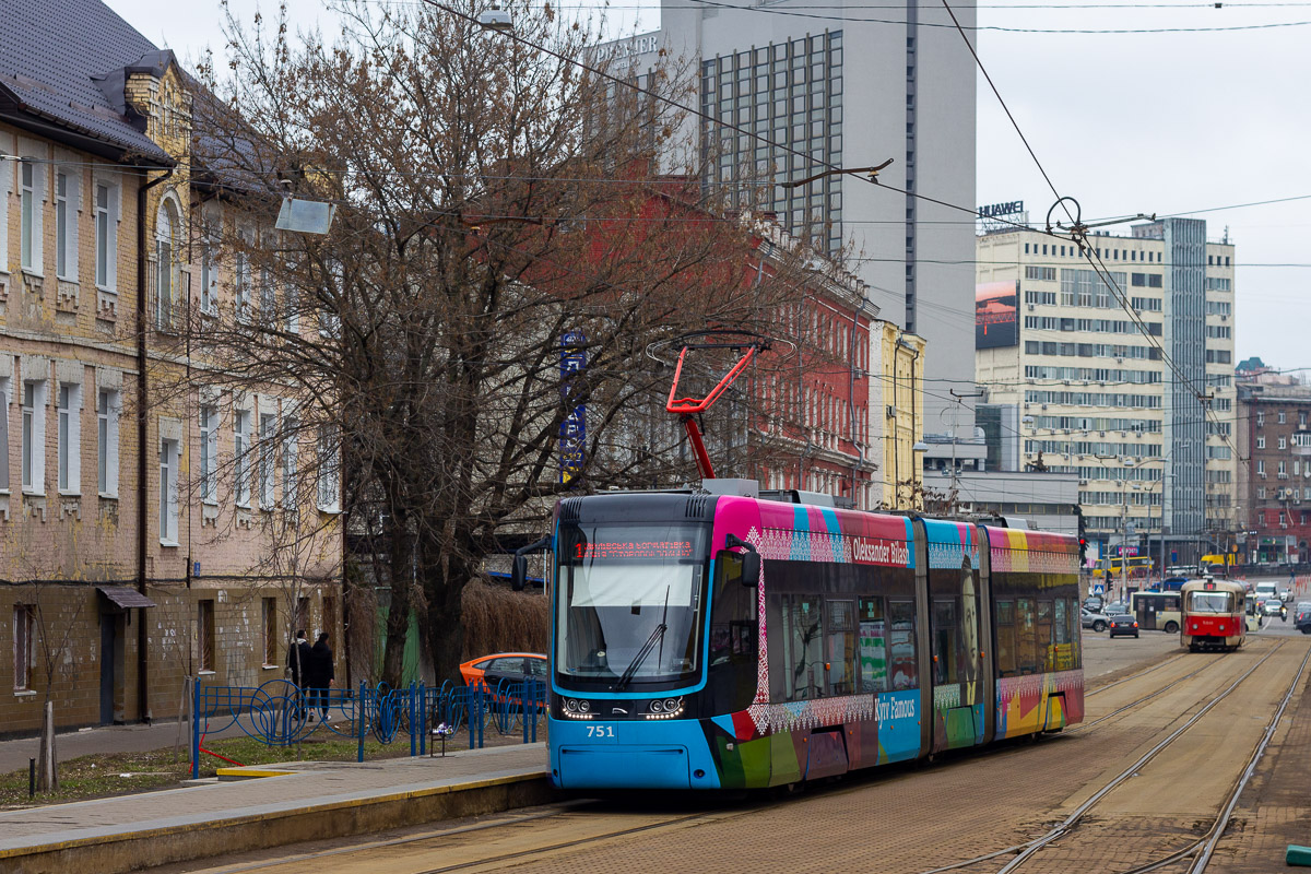 Kyjiw, PESA 71-414K (Fokstrot) Nr. 751