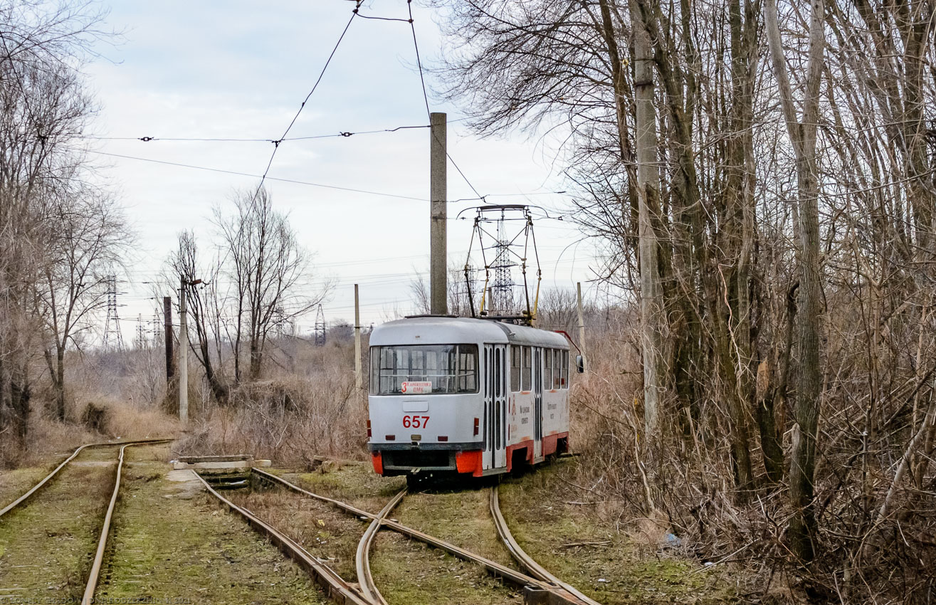 Каменское, Tatra T3SUCS № 657