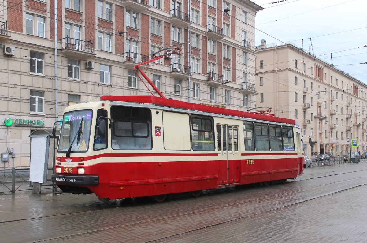 Санкт-Петербург, ТС-77 № 3619