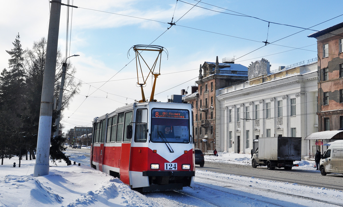 Омск, 71-605ЭП № 124 Омск, 71-605ЭП № 124
