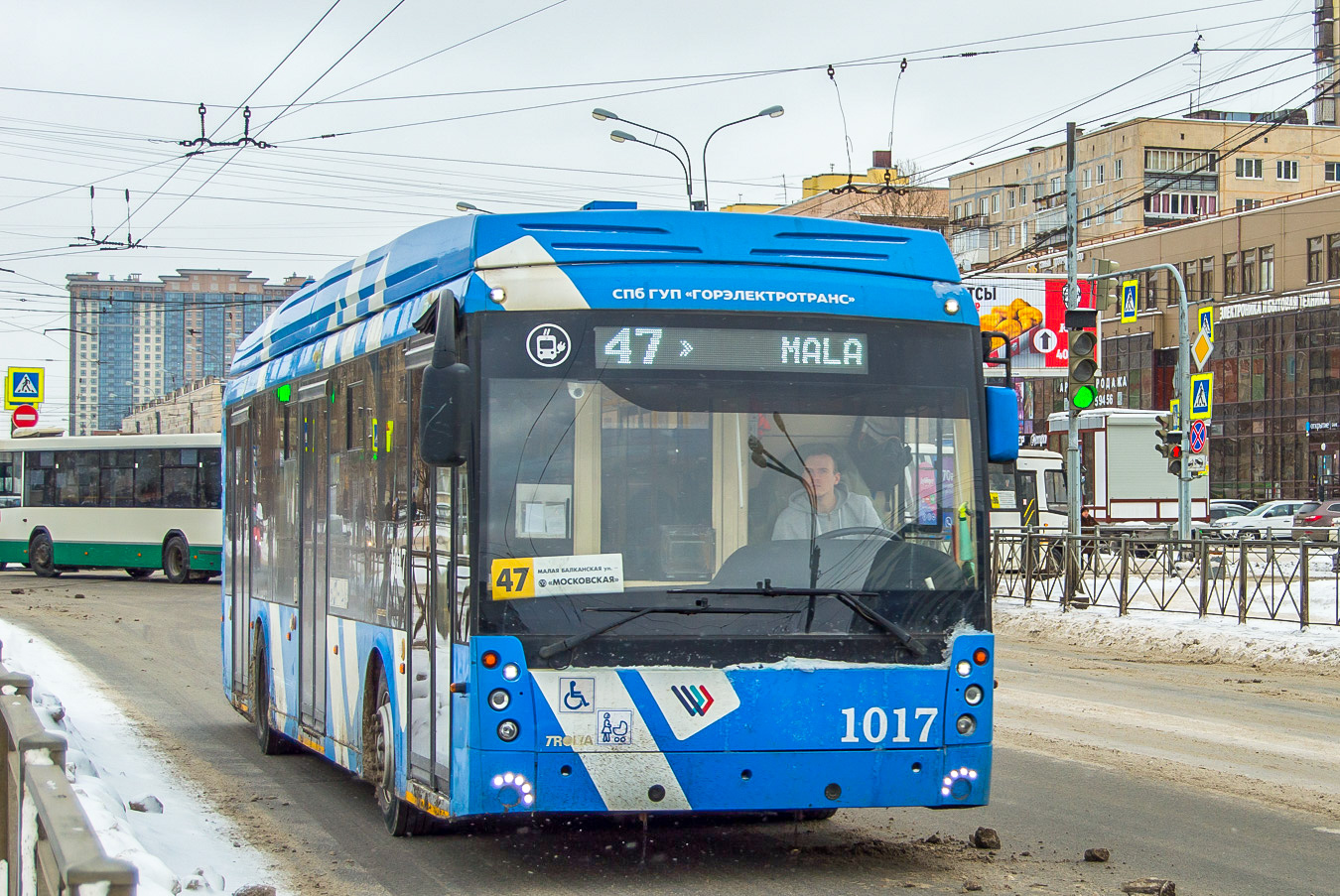 Санкт-Петербург, Тролза-5265.08 «Мегаполис» № 1017