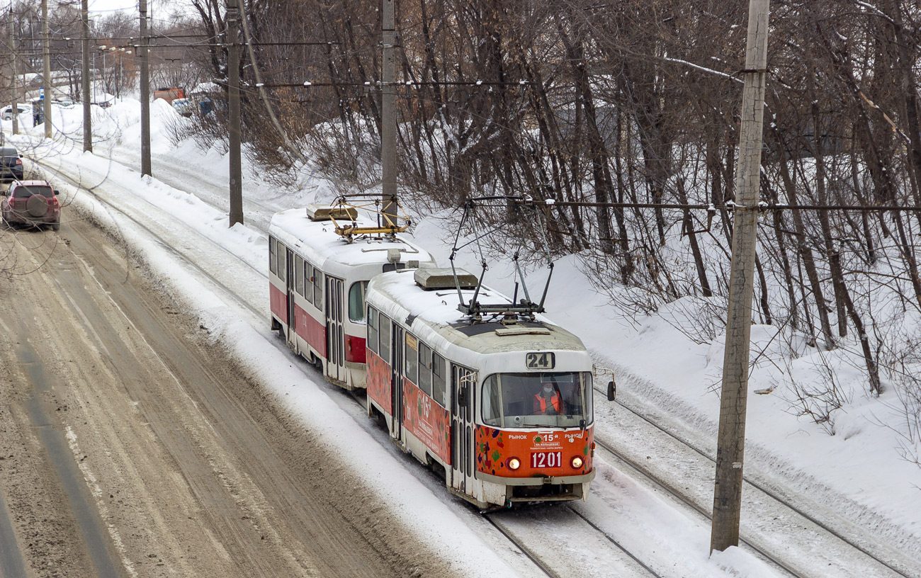 Самара, Tatra T3E № 1201