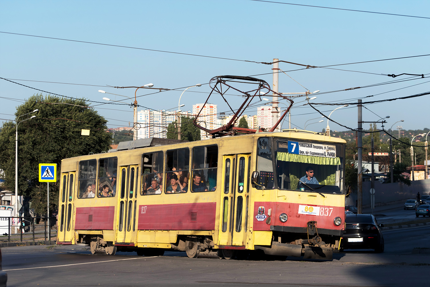 Ростов-на-Дону, Tatra T6B5SU № 837