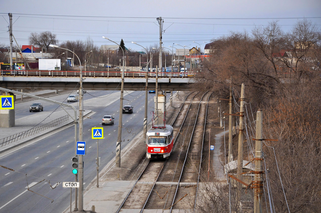 Volgograd, Tatra T3SU (2-door) Br. 2637