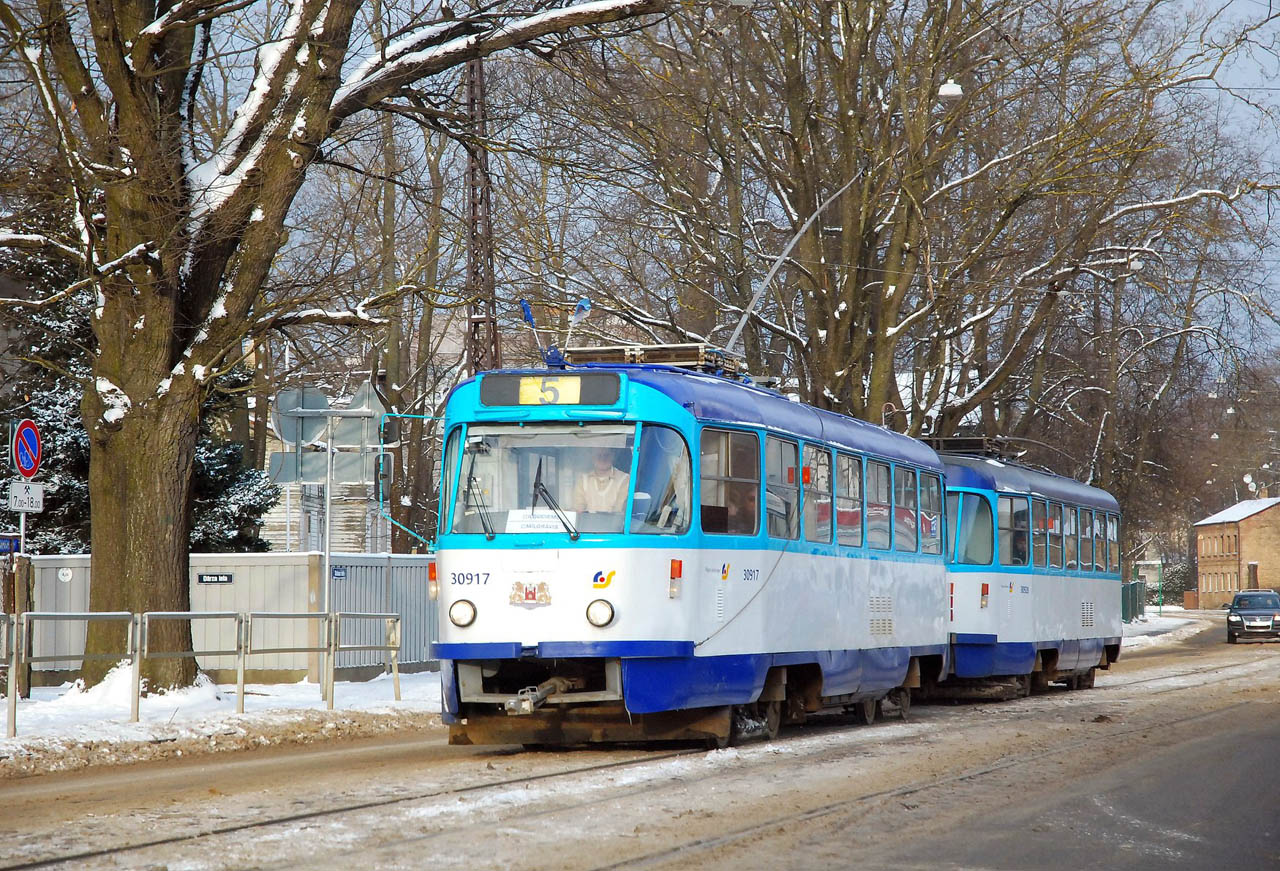 Рига, Tatra T3A № 30917