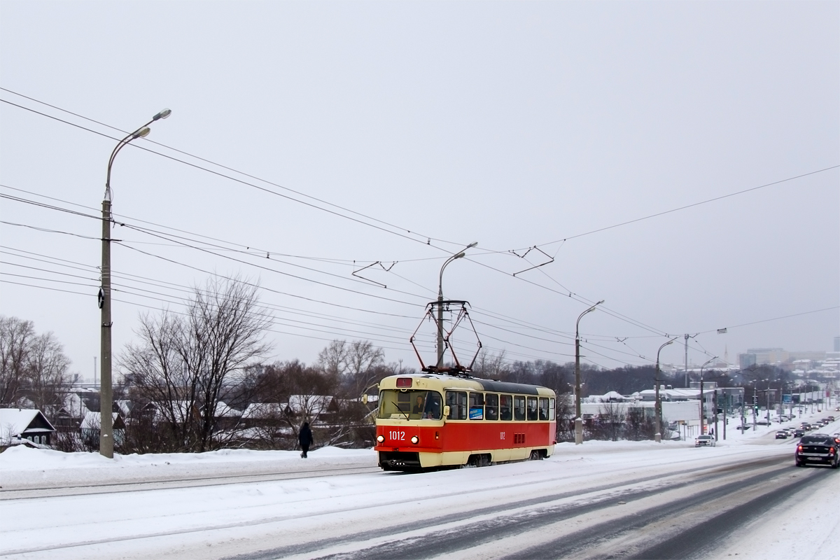 Іжевськ, Tatra T3SU мод. Ижевск № 1012