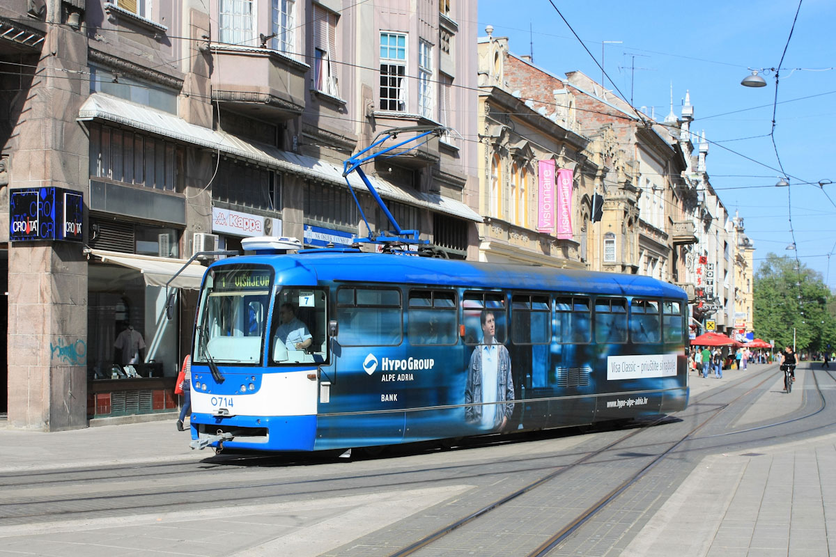 Osijek, Tatra T3PV.O # 0714