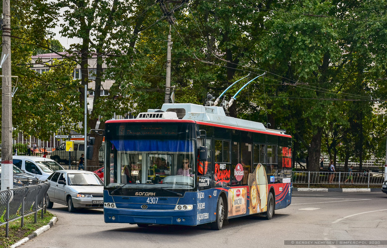 Крымский троллейбус, Богдан Т70110 № 4307