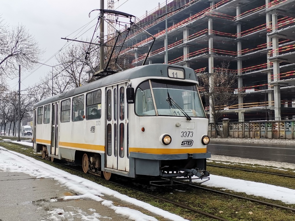 Бухарест - Илфов, Tatra T4R № 3373