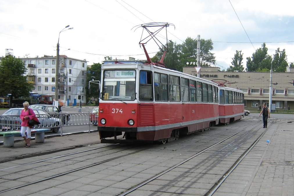 Витебск, 71-605 (КТМ-5М3) № 374