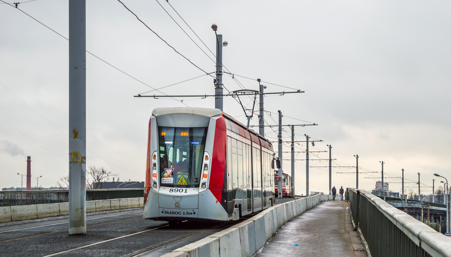 Санкт-Петербург, 71-801 (Alstom Citadis 301 CIS) № 8901
