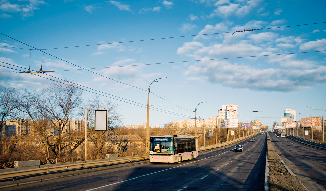 Запорожье, ЛАЗ E183D1 № 215