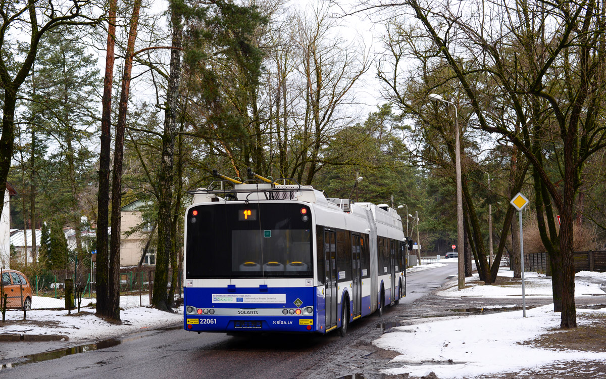Riga, Solaris Trollino III 18,75 H2 # 22061