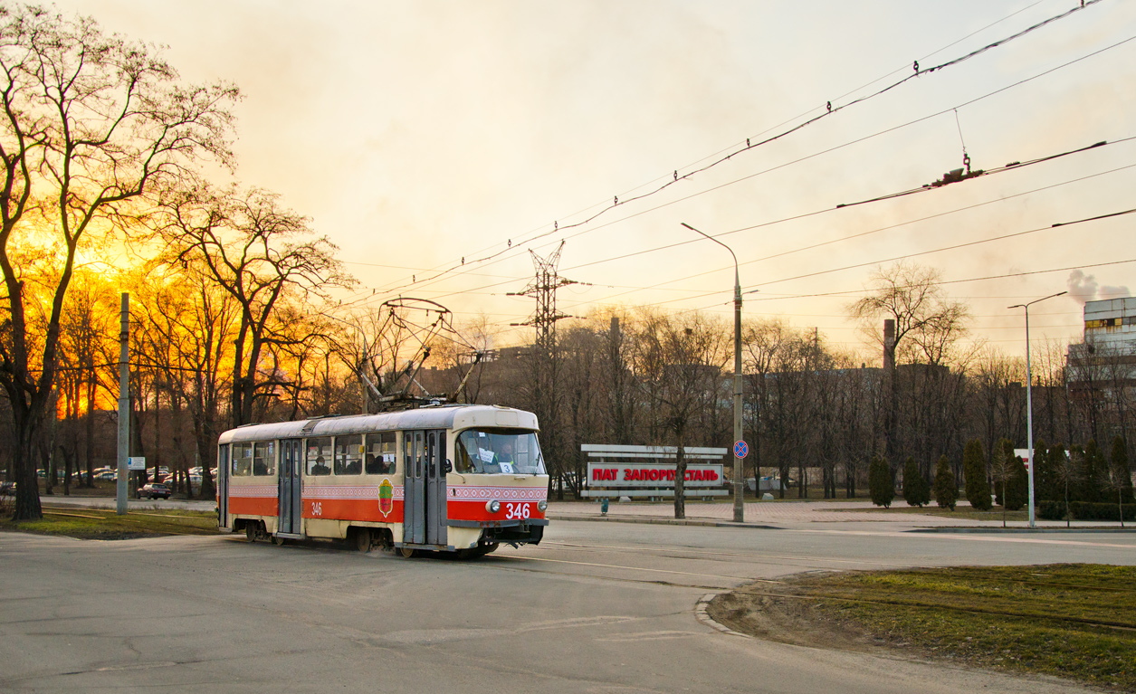 Запорожье, Tatra T3SU № 346