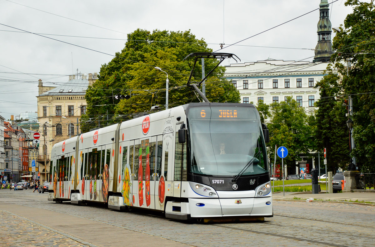 Рига, Škoda 15T ForCity Alfa Riga № 57071