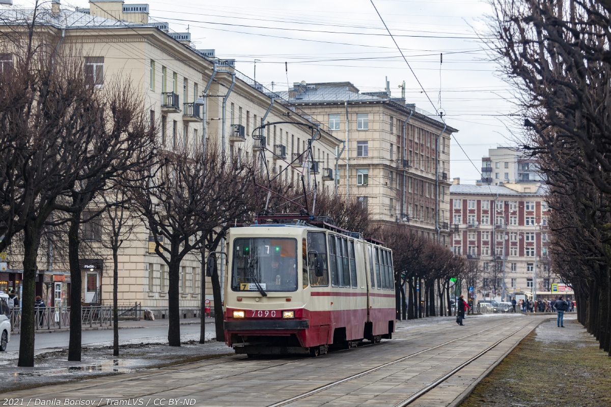 Санкт-Петербург, ЛВС-86К-М № 7090