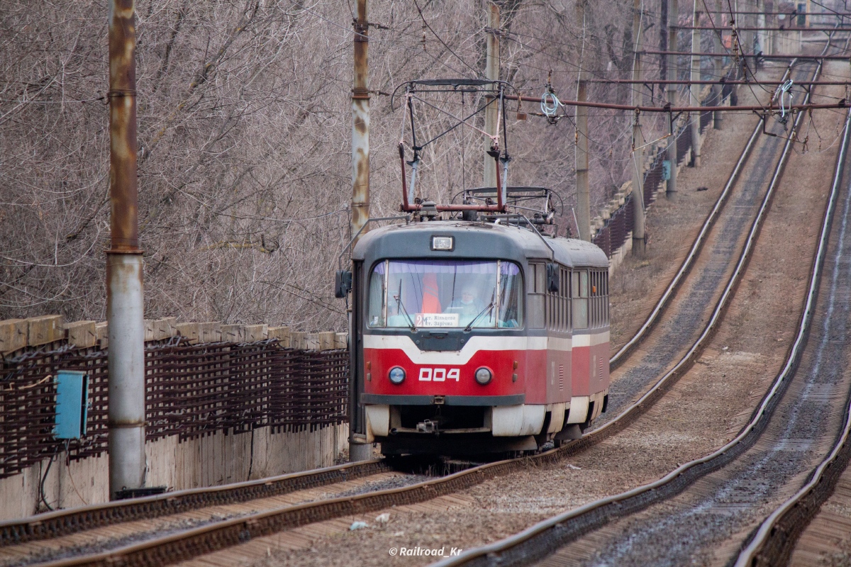 Krõvõi Rih, Tatra T3R.P № 004