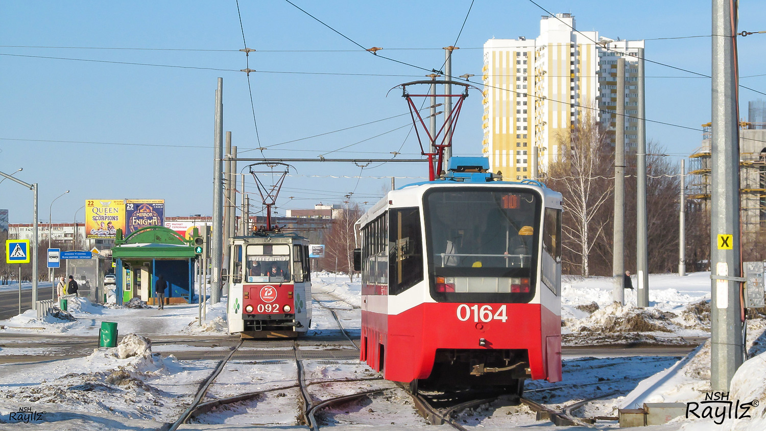 Набережные Челны, 71-605 (КТМ-5М3) № 092; Набережные Челны, 71-619А-01 № 0164