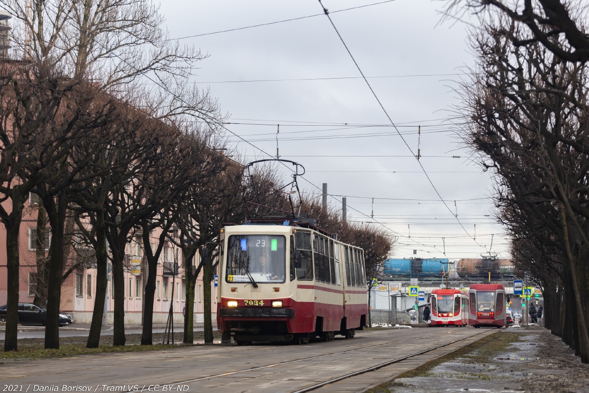 Санкт-Петербург, ЛВС-86К № 7034