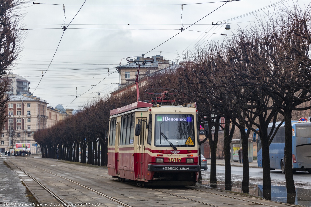 Санкт-Петербург, ТС-77 № 3617