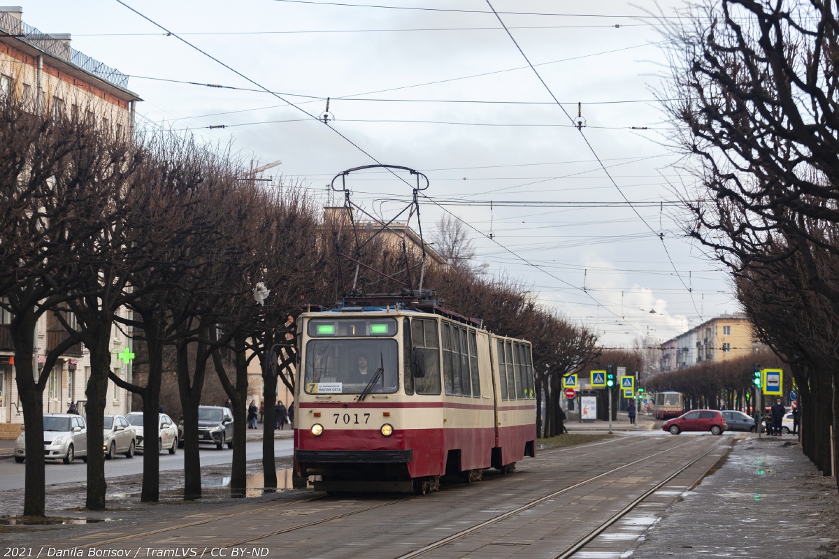 Санкт-Петербург, ЛВС-86К № 7017