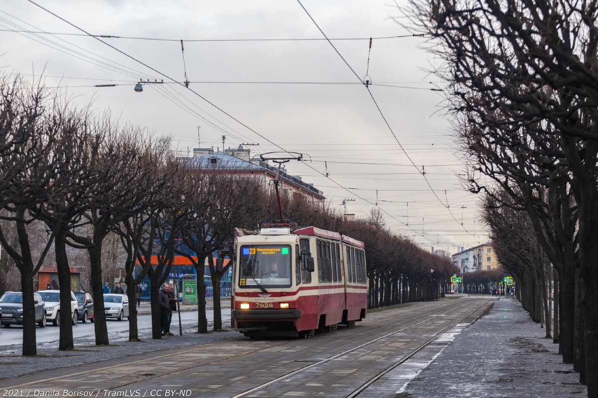 Saint-Petersburg, LVS-86M2 # 7020 Saint-Petersburg, LVS-86M2 # 7020