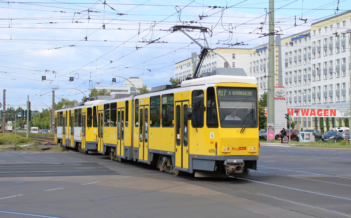 Берлин, Tatra KT4DM № 6010