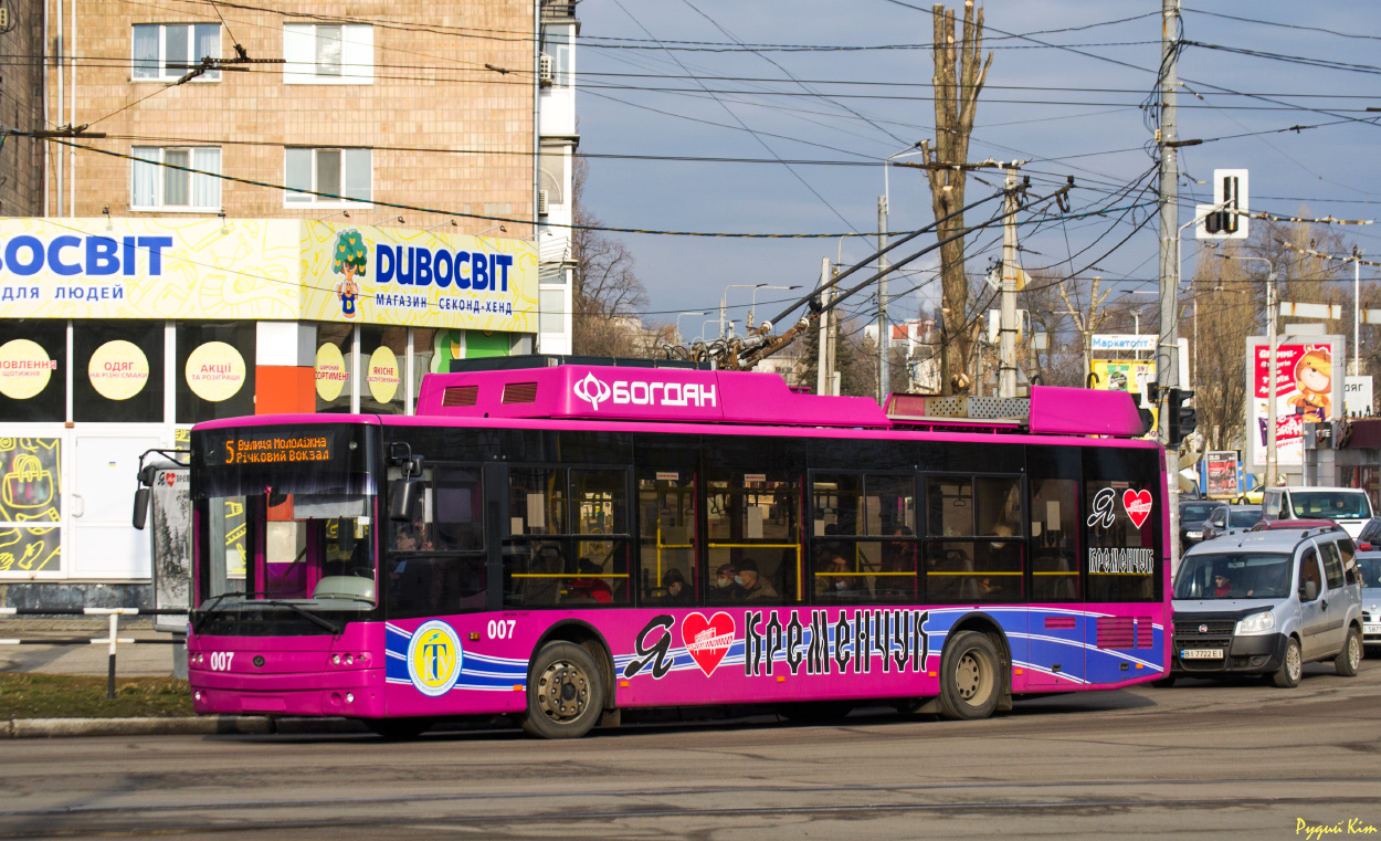 Кременчуг, Богдан Т70117 № 007