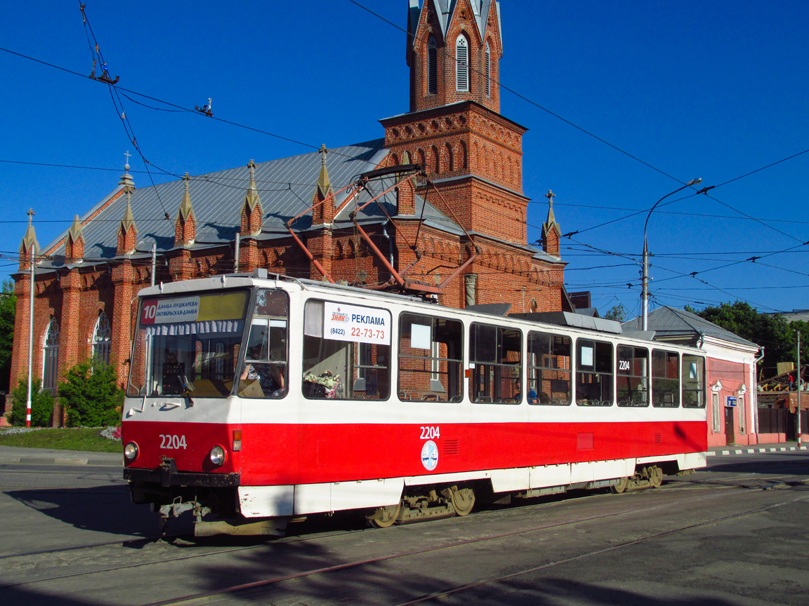Ульяновск, Tatra T6B5SU № 2204