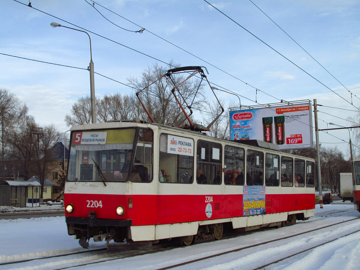 Ulyanovsk, Tatra T6B5SU Br. 2204