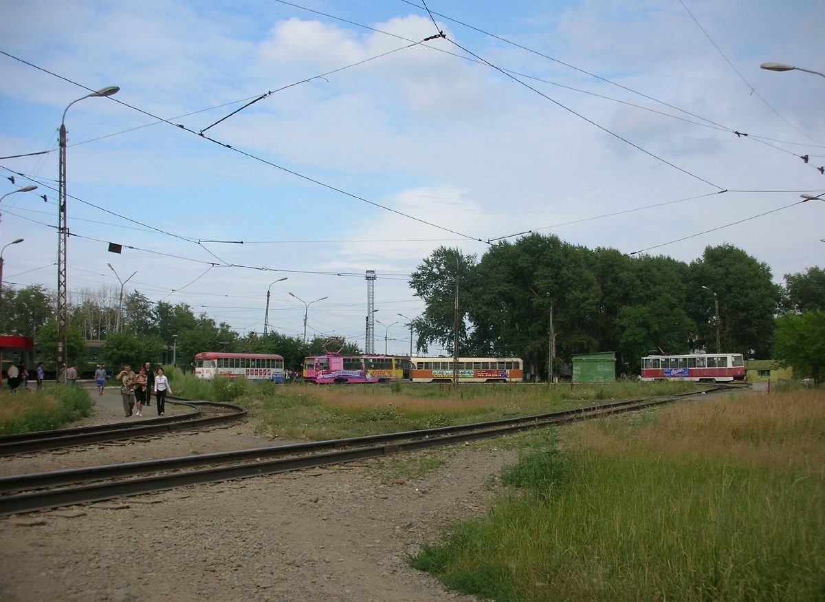 Комсомольск-на-Амуре — Трамвайные линии и инфраструктура