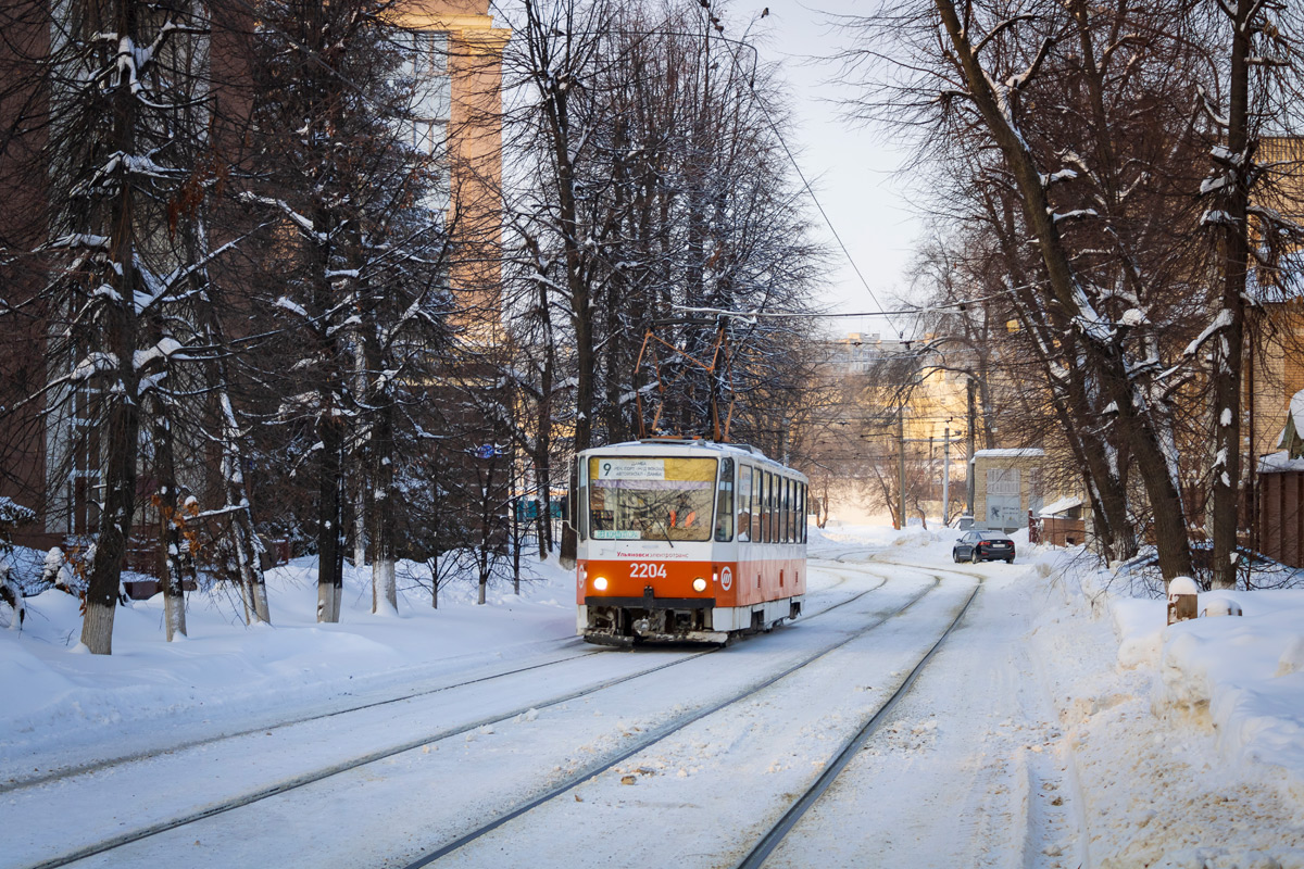 Ulyanovsk, Tatra T6B5SU № 2204