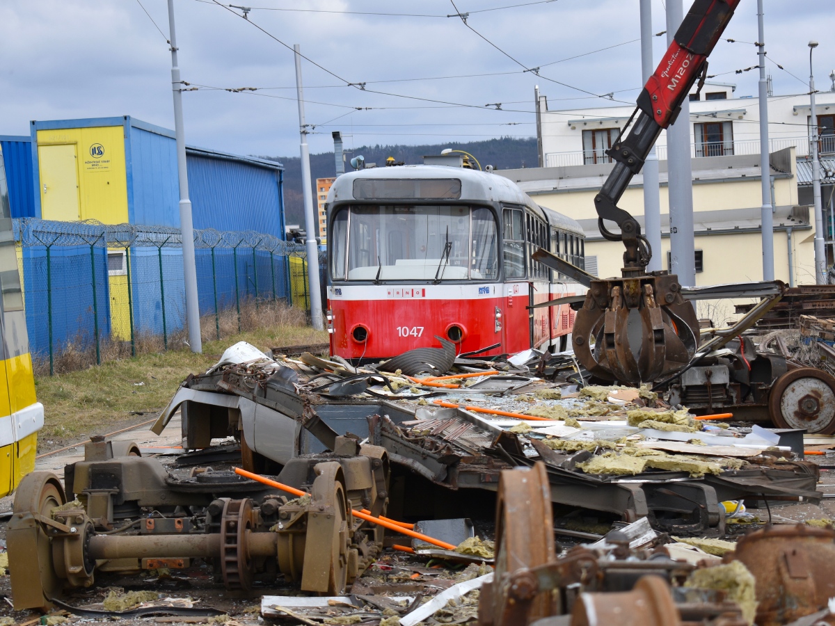 Брно, Tatra K2P № 1052 Брно, Tatra K2P № 1052