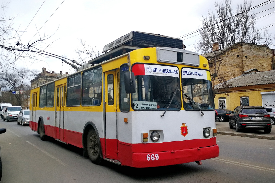 Одесса, ЗиУ-682В-012 [В0А] № 669