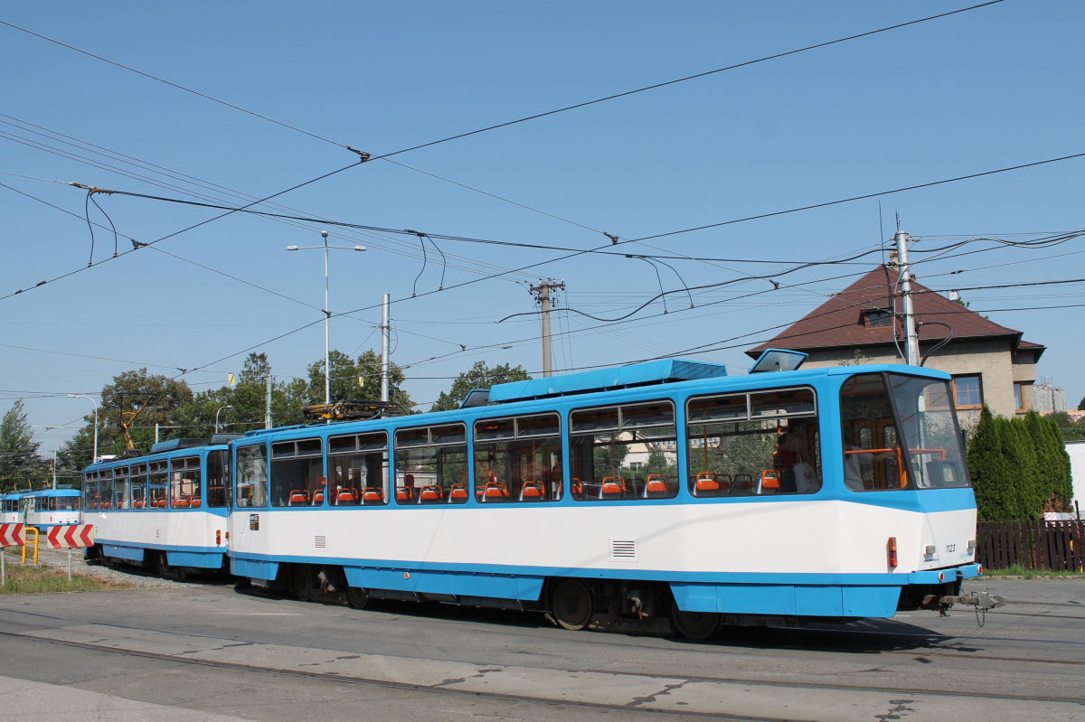 Ostrava, Tatra T6A5 č. 1123