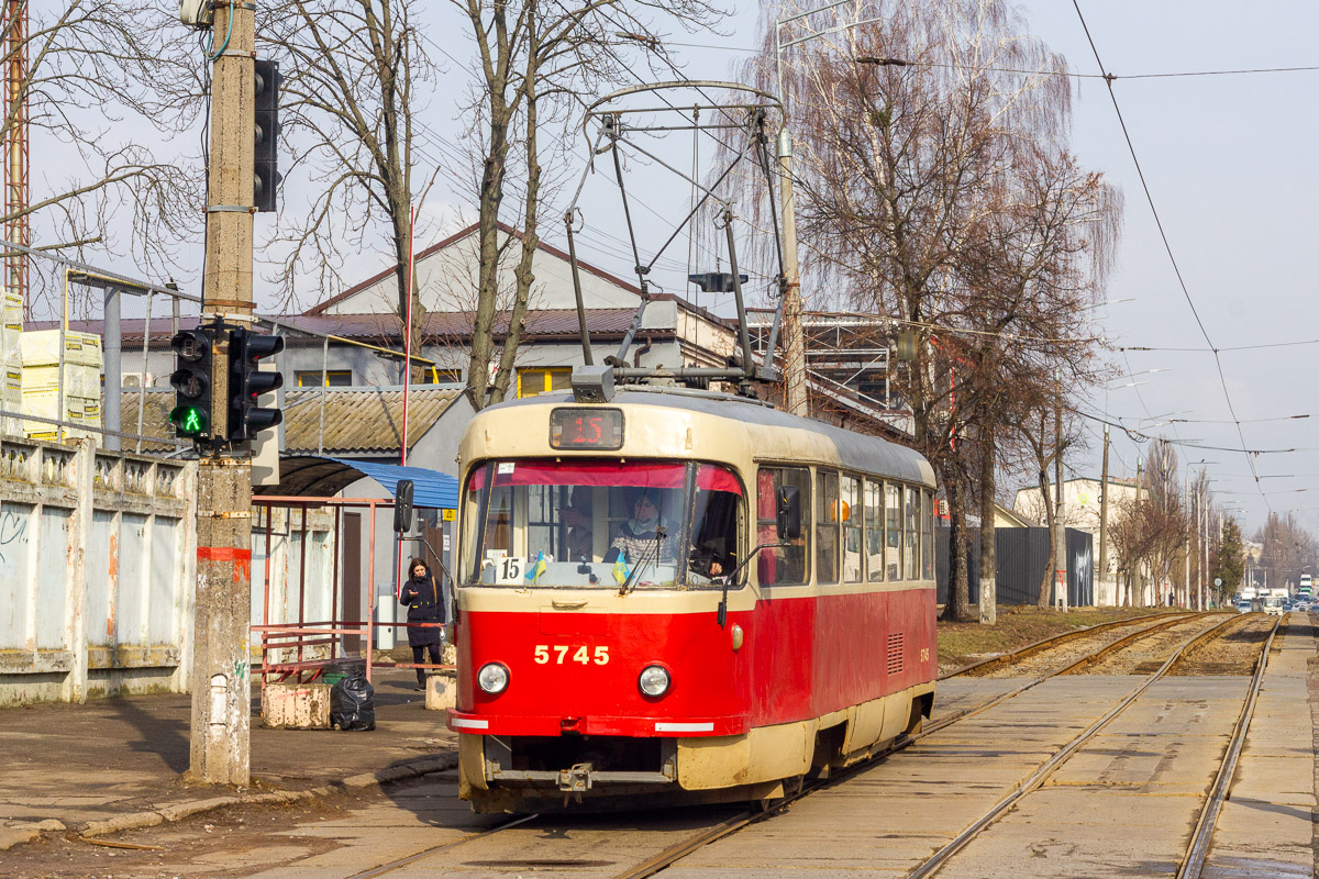 Kyiv, Tatra T3SU # 5745 Kyiv, Tatra T3SU # 5745