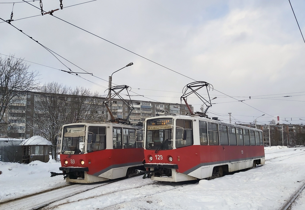 Череповец, 71-608КМ № 129; Череповец, 71-608КМ № 89