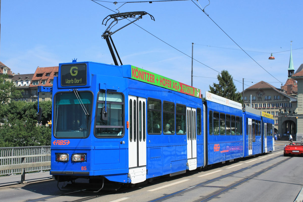 Bern, SWP/SIG/BBC Be 4/10 č. 85