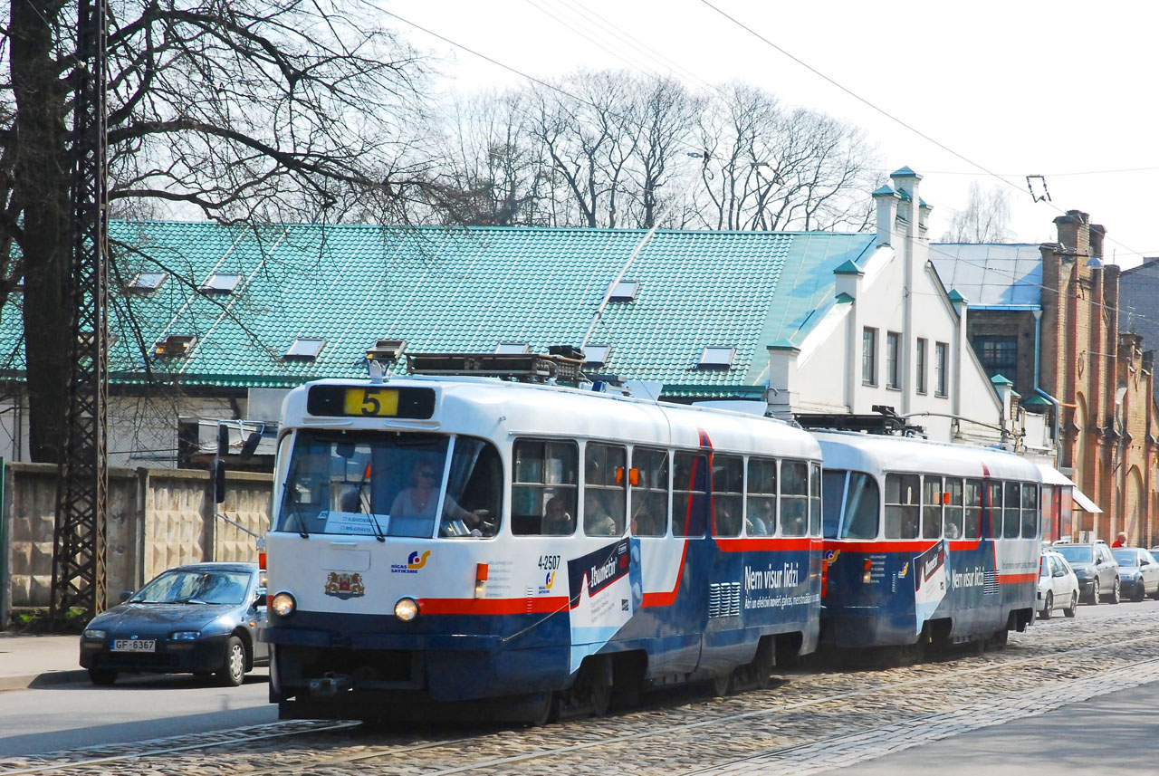 Рига, Tatra T3A № 4-2507