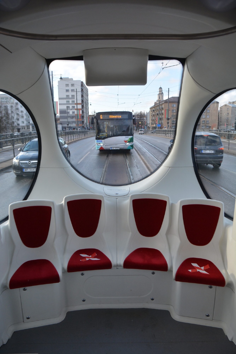 Лиепая, Končar TMK 2300LT № 252; Лиепая — 18.03.2021 — Первый день линейной эксплуатации вагонов TMK-2300LТ
