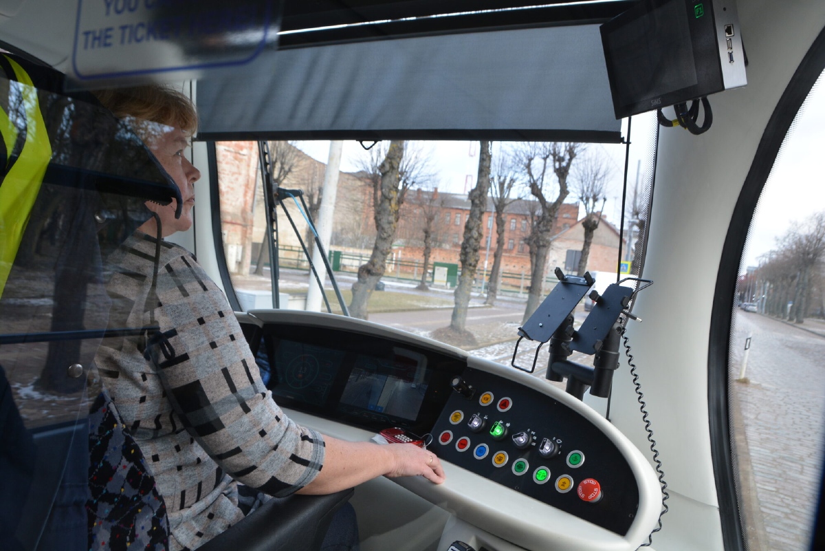 Лиепая, Končar TMK 2300LT № 252; Лиепая — 18.03.2021 — Первый день линейной эксплуатации вагонов TMK-2300LТ