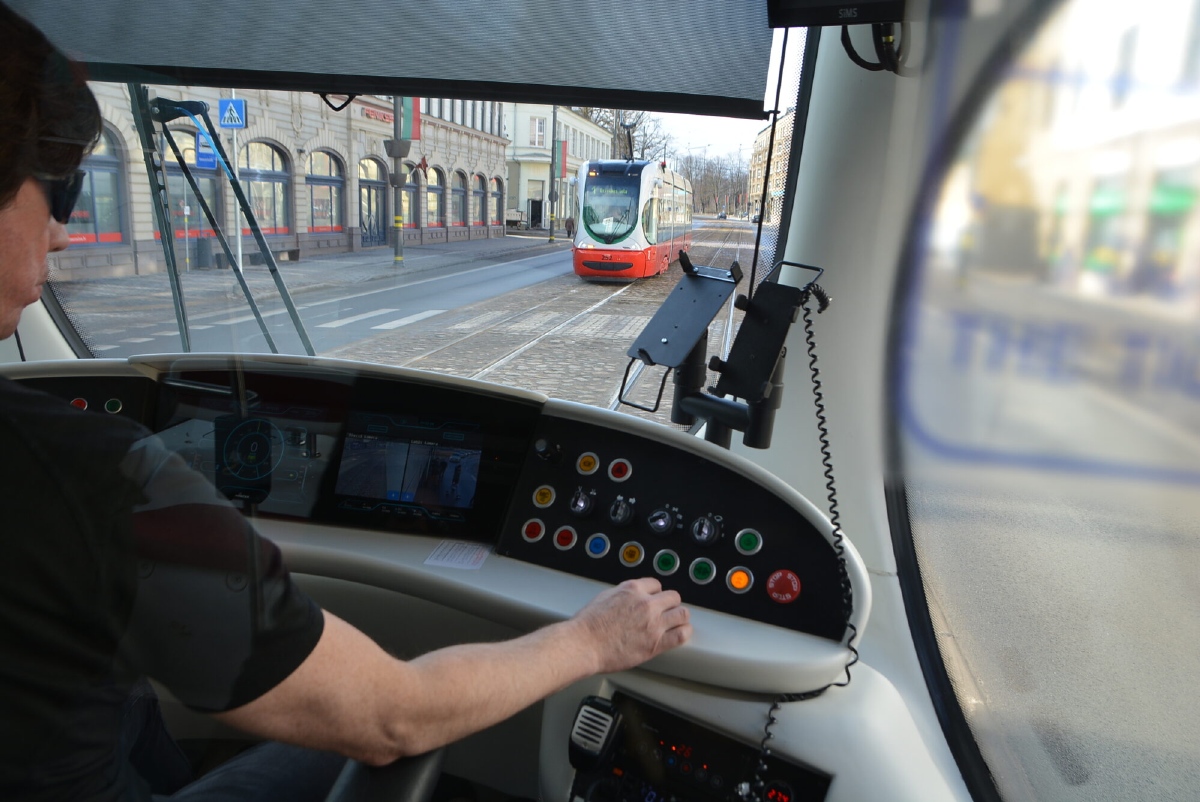 Лиепая, Končar TMK 2300LT № 251; Лиепая — 18.03.2021 — Первый день линейной эксплуатации вагонов TMK-2300LТ