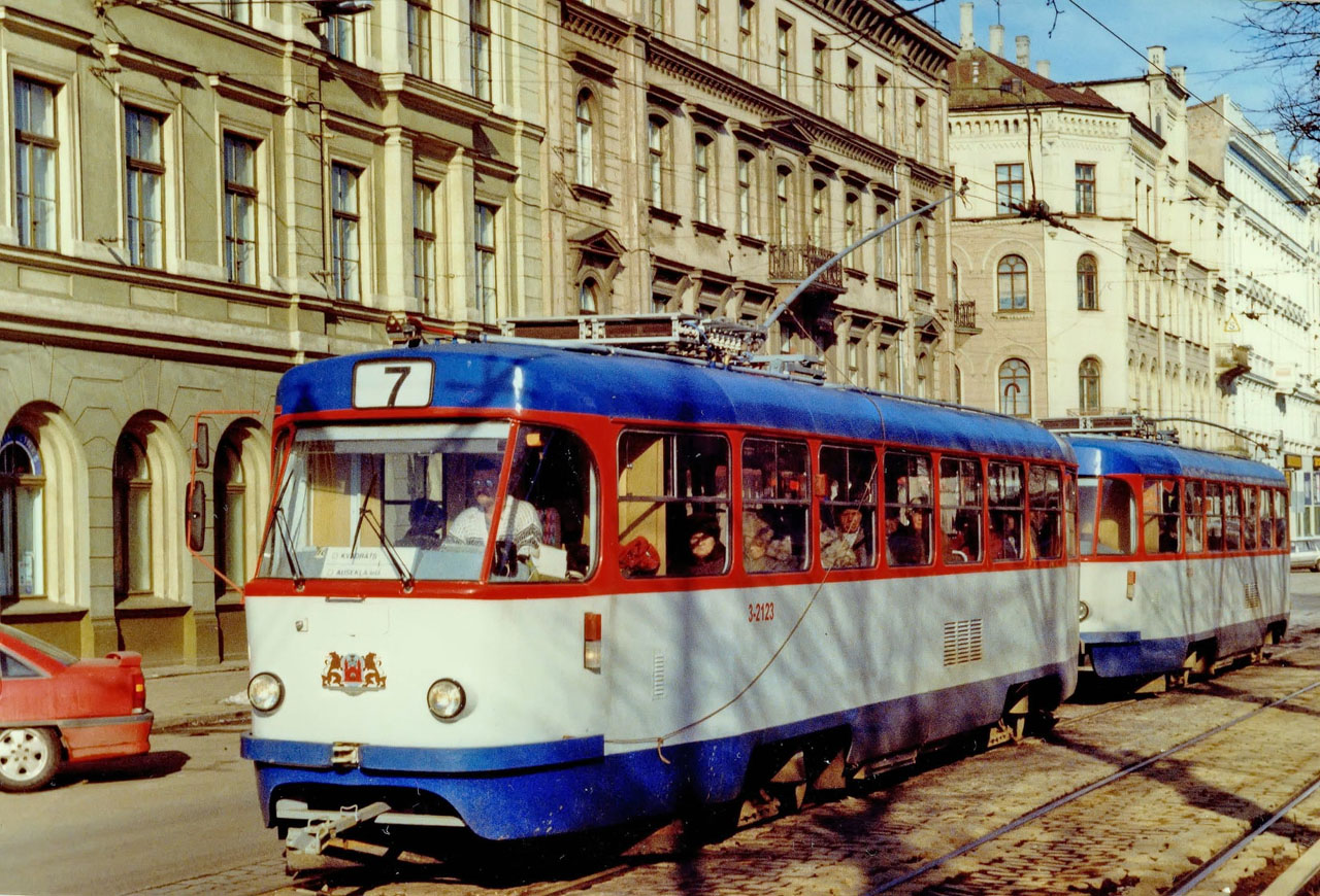 Рига, Tatra T3A № 3-2123 Рига, Tatra T3A № 3-2123