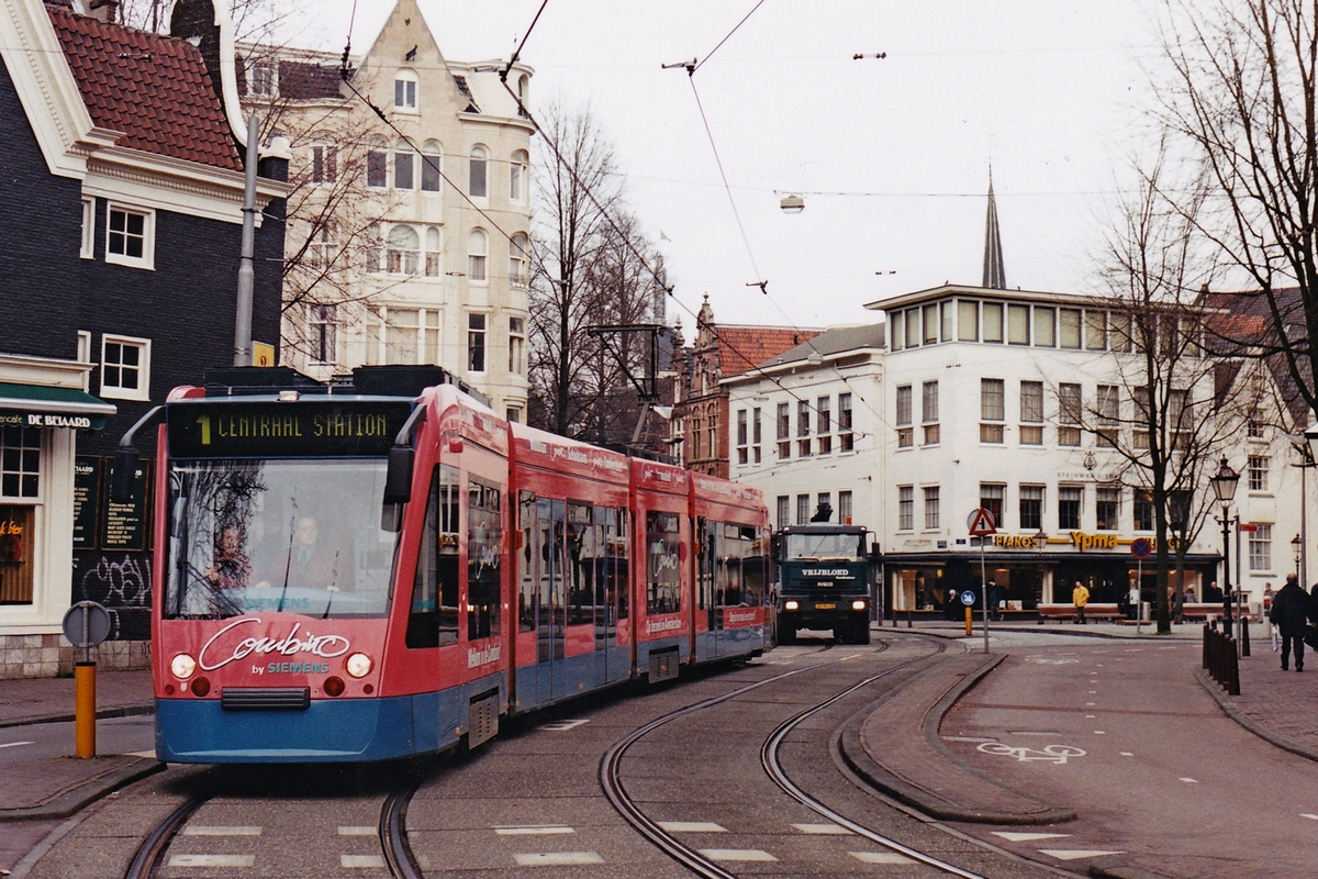 Амстердам, Siemens Combino № 601; Амстердам — Иностранные трамваи в штатном режиме