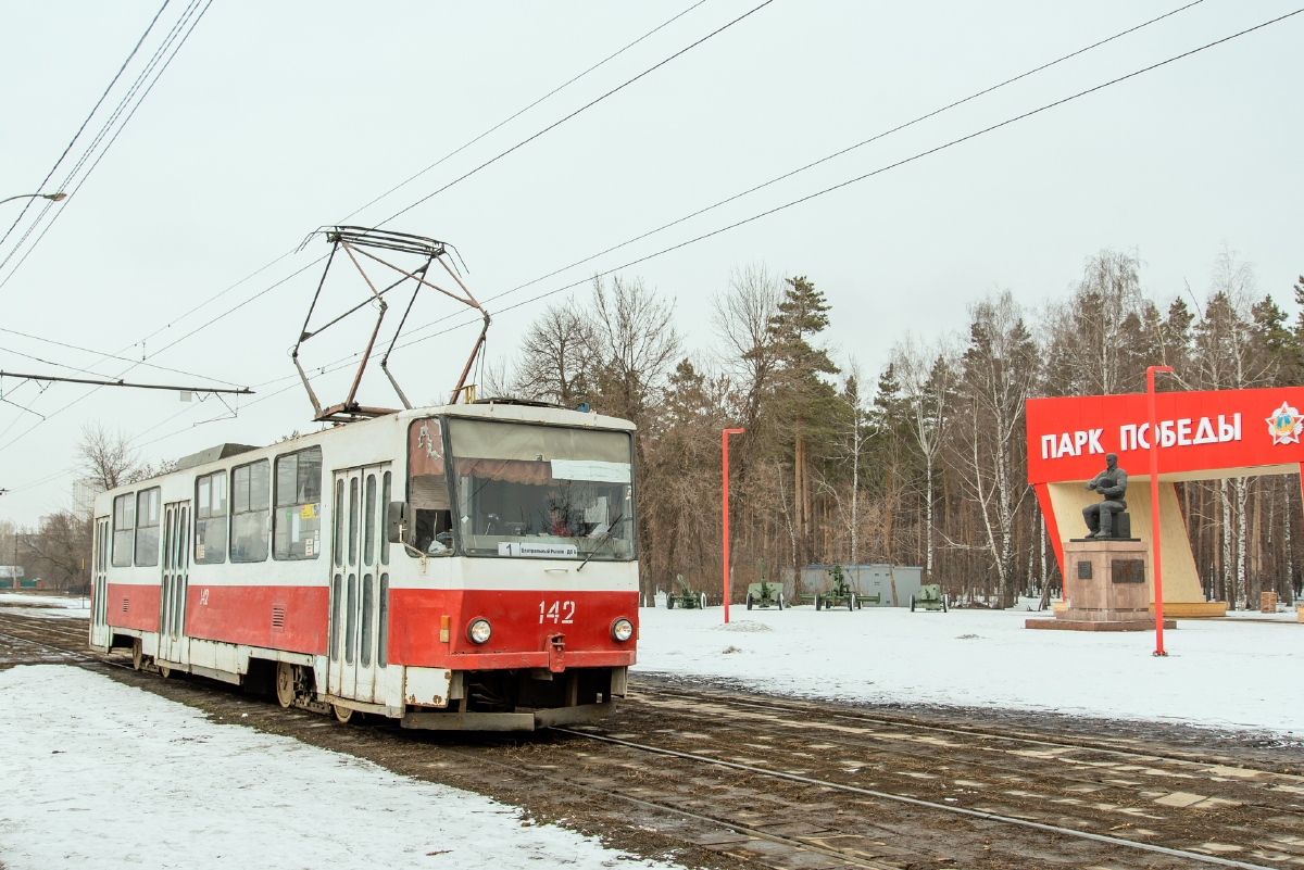 Липецк, Tatra T6B5SU № 142