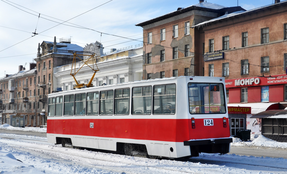 Омськ, 71-605ЭП № 124 Омськ, 71-605ЭП № 124
